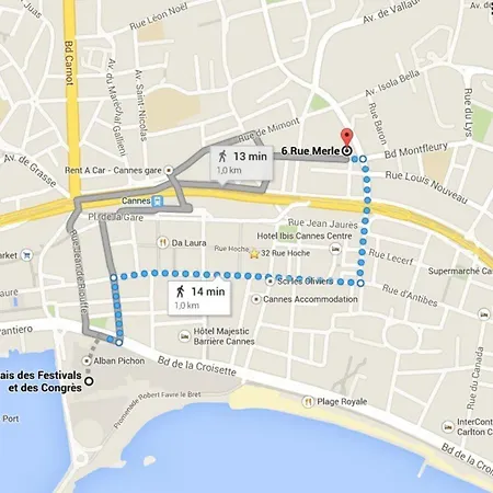 Appartement Wdf In The Heart Of Cannes! Cannes